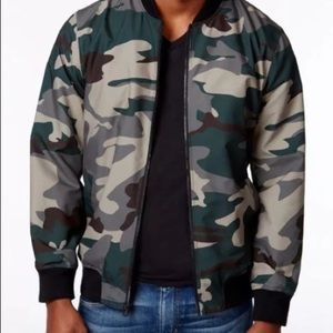 Camo Bomber Jacket